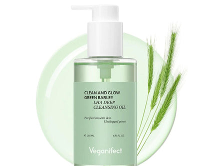 VEGANIFECT LHA Deep Cleansing Oil Makeup Blackhead and Whitehead Remover  6.93 Fl Oz