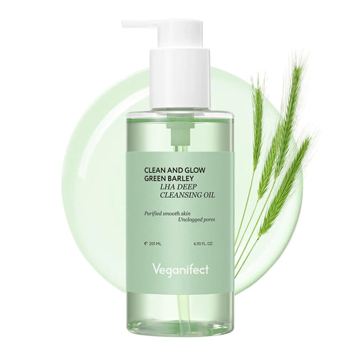 VEGANIFECT LHA Deep Cleansing Oil Makeup Blackhead and Whitehead Remover  6.93 Fl Oz